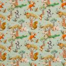 Baumwolljersey Swafing - Safari Animals