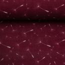 Double Slub Musselin Swafing ADELE Burgundy