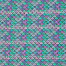 Baumwolljersey MELODY Swafing Schuppen Meerjungfrau