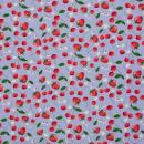 Baumwolljersey MELODY Swafing Kirschen und Erdbeeren