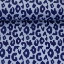 Baumwolljersey Swafing HAPPY LEO by Cherry Picking Blau