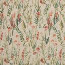 Dekostoff Swafing Linea, Baumwolle-Leinen Blumen
