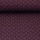 Baumwollstoff ELSE Blumenornamente violett