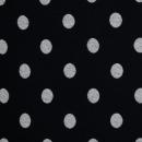 Jacquard-Jersey Emily SWAFING - Punkte auf schwarz