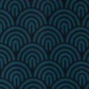 Jacquardjersey EMILY Swafing - schwarz petrol