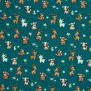 Baumwolljersey Swafing ALPENLIEBE by Mrs mint design - Bergtiere